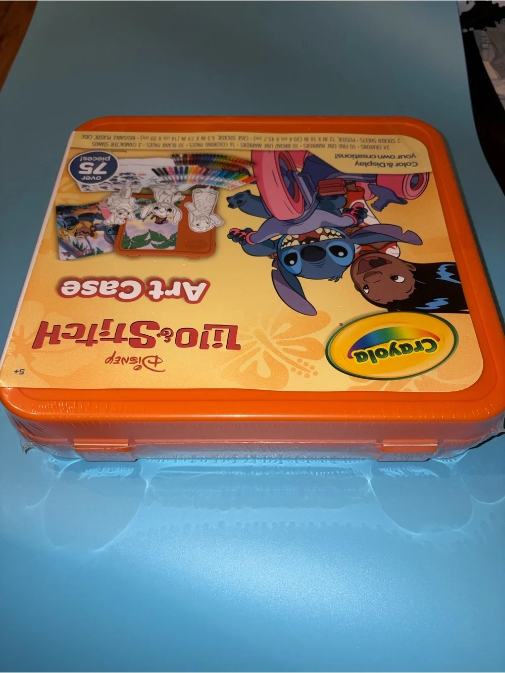 Crayola Disney Lilo & Stitch Plastic Art Case Sealed